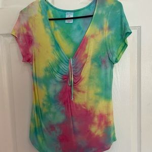 No Boundaries Medium low cut shirt